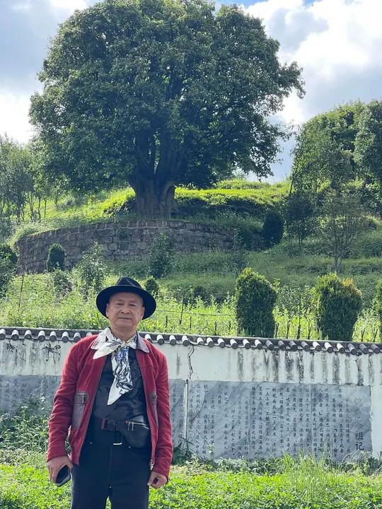 Hôm nay Aaba đi thăm cây trà vua ở vùng Thương được người dân Trung Q… · 10.09.2023