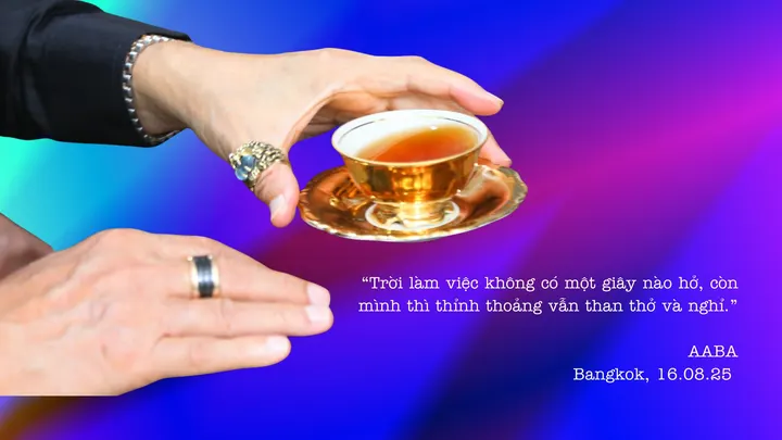AABA's quotes về chủ đề "Xây dựng hình ảnh cuộc đời", giảng ngày 16.0… · 17.08.2025